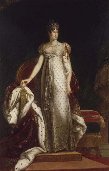 Portrait of Marie Louise of Austria, Empress of French